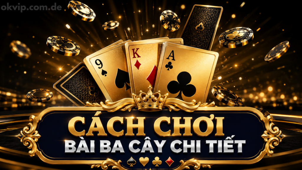 Hướng dẫn cách chơi bài ba cây chi tiết cho người mới từ a -z