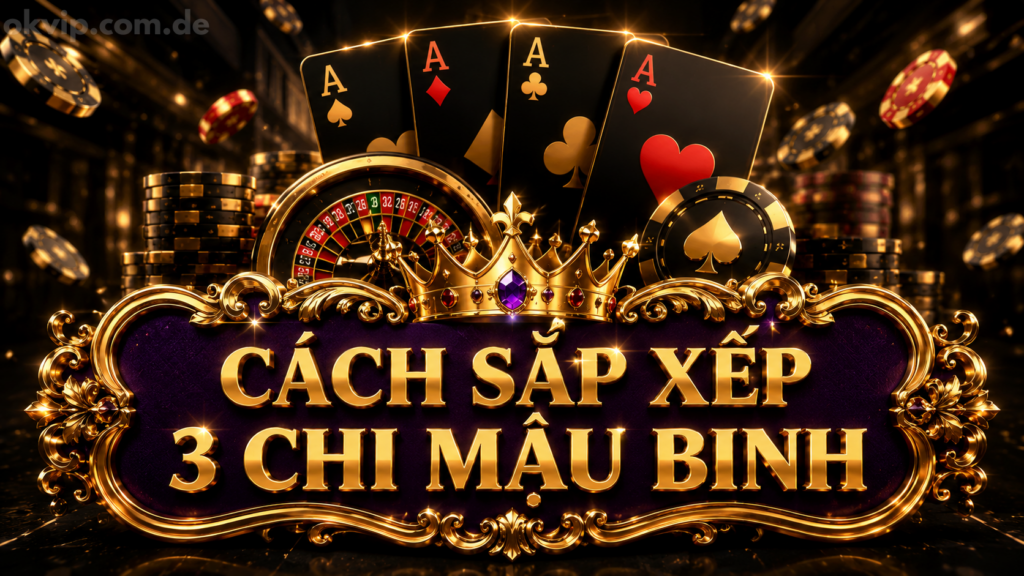 Cách sắp xếp 3 chi trong mậu binh thắng lớn