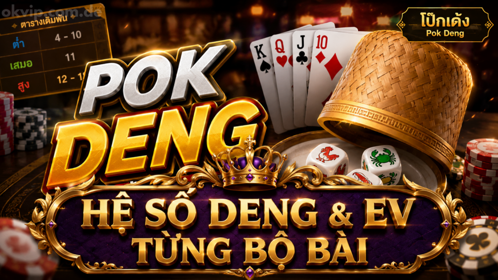 Hệ Số Deng và EV Từng Bộ Bài Pok Deng — Có Nên Đuổi Deng?