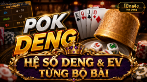 Hệ Số Deng và EV Từng Bộ Bài Pok Deng — Có Nên Đuổi Deng?
