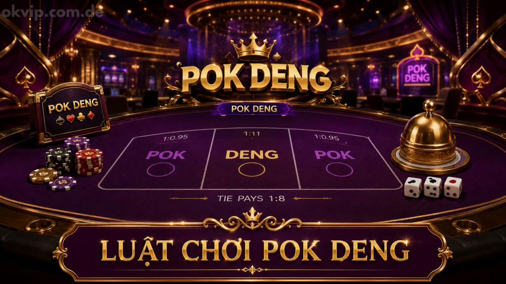 Luật Chơi Pok Deng Chi Tiết — Cách Tính Điểm & So Bài 2026