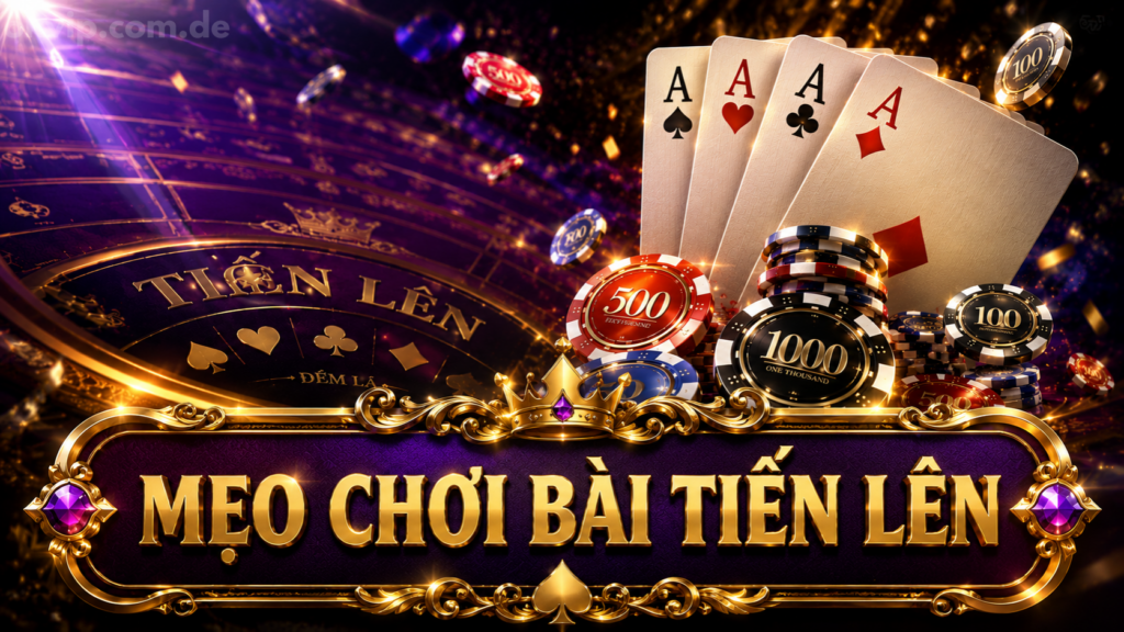 Mẹo chơi bài tiến lên chi tiết dễ thắng