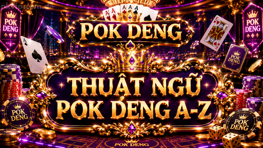 Thuật Ngữ Pok Deng: Giải Thích Pok, Deng, Shoe, House Edge