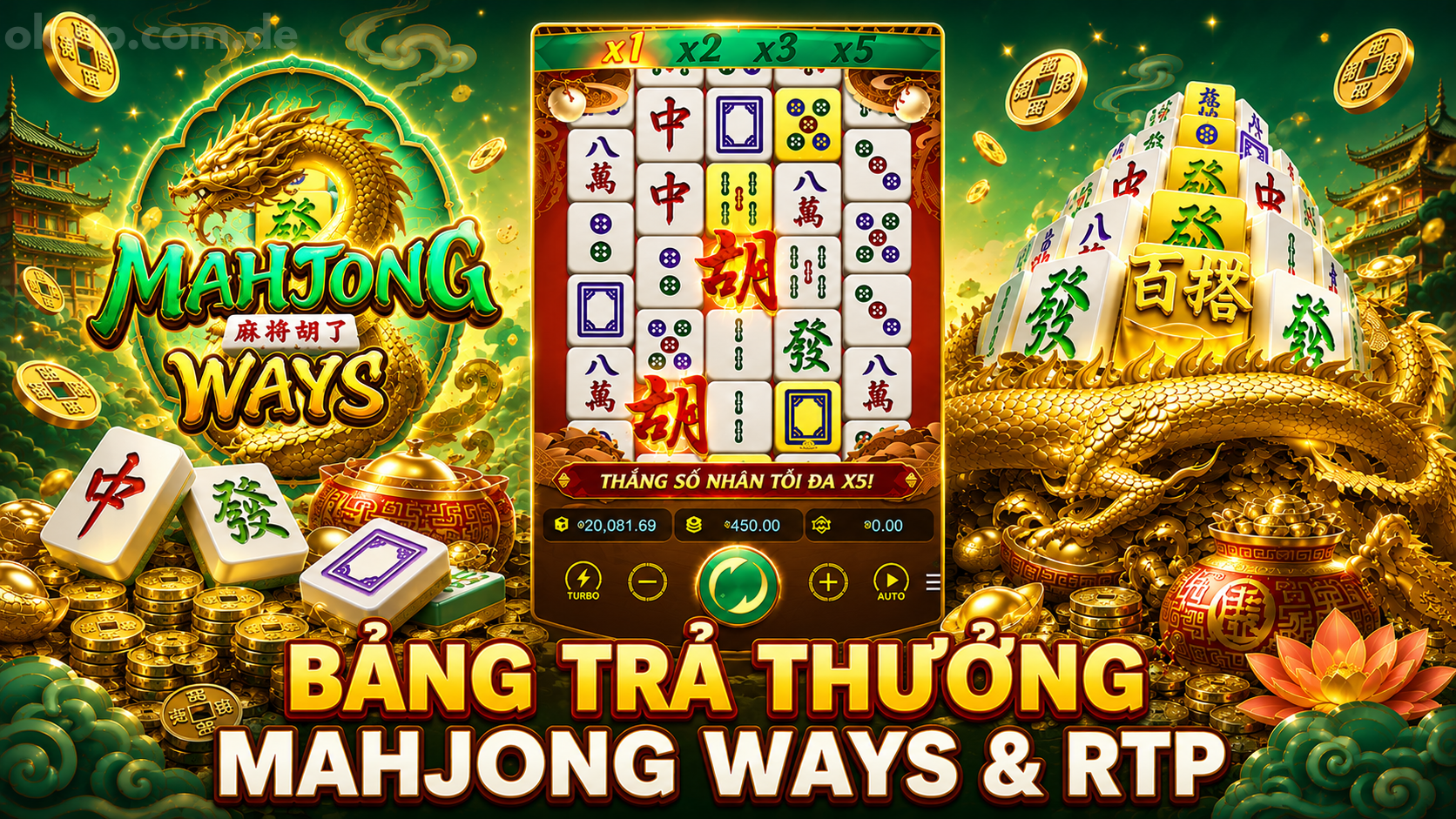 Bảng Trả Thưởng Mahjong Ways