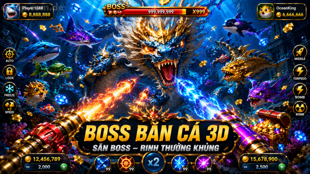 Boss bắn cá 3D
