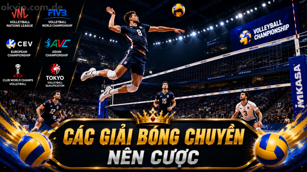 tổng hợp các giải bóng chuyền đáng cược
