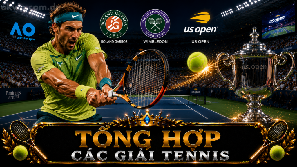 Tổng hợp các giải tennis lớn