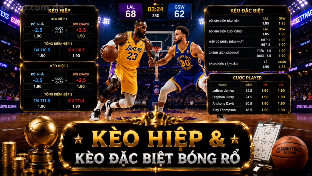 Kèo hiệp bóng rổ