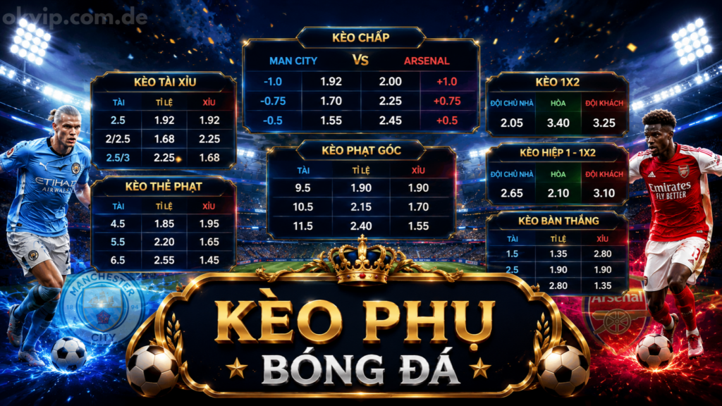 Kèo Phụ Bóng Đá Là Gì? Cách Đọc Phạt Góc & Thẻ Phạt