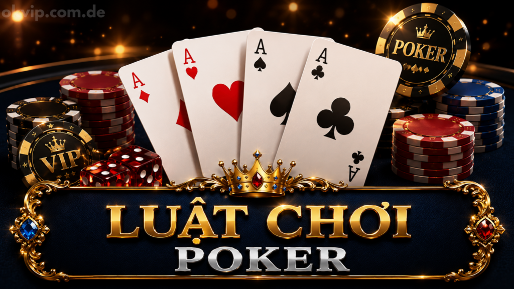 Luật Chơi Poker: Tiền Mù, 4 Vòng Cược & Cách So Bài A–Z