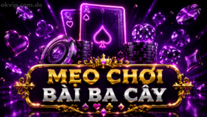 Tổng hợp mẹo chơi bài ba cây từ quản lý vốn, cược theo tay bài đến tâm lý biết dừng. Ba cây nặng may rủi nên mẹo giúp chơi bền và hạn chế mất mát, không thắng tuyệt đối.