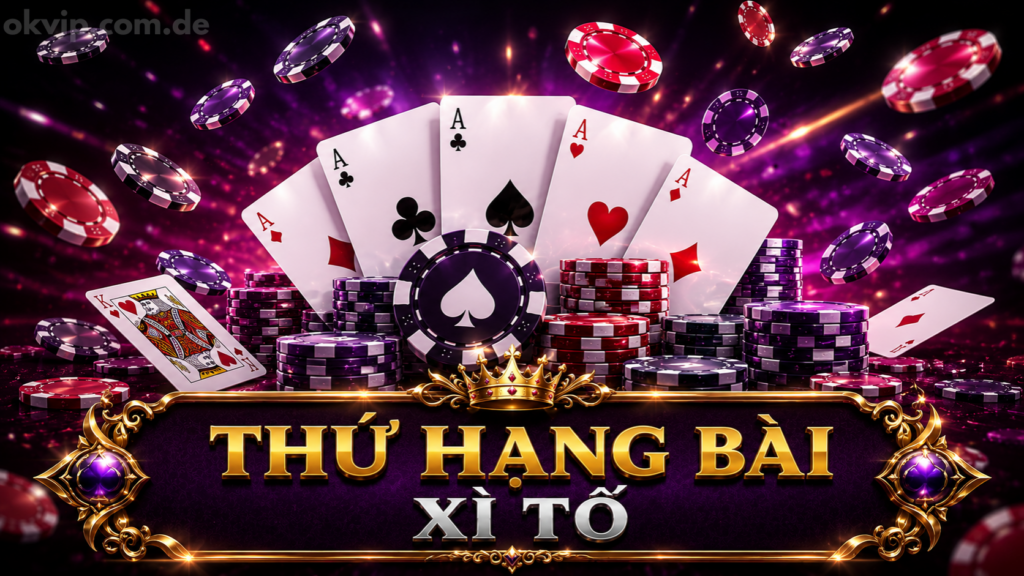 Thứ hạng trong bài xì tố